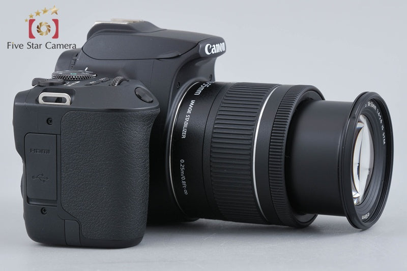 Canon EOS Kiss X10 / Rebel SL3 / 250D / 200DII Black 24.1 MP 18-55 IS STM Lens