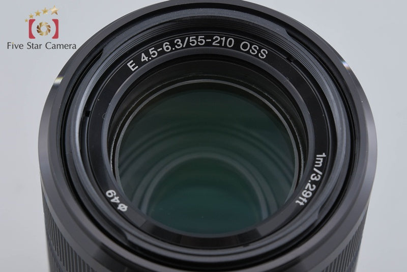 Sony E 55-210mm f/4.5-6.3 OSS Black SEL55210