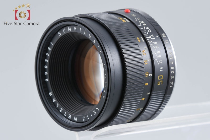 Leica SUMMILUX-R 50mm f/1.4 3-Cam 2026.08 Overhauled!!