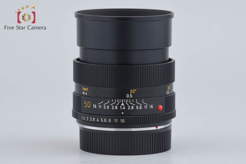 Leica SUMMILUX-R 50mm f/1.4 3-Cam 2026.08 Overhauled!!