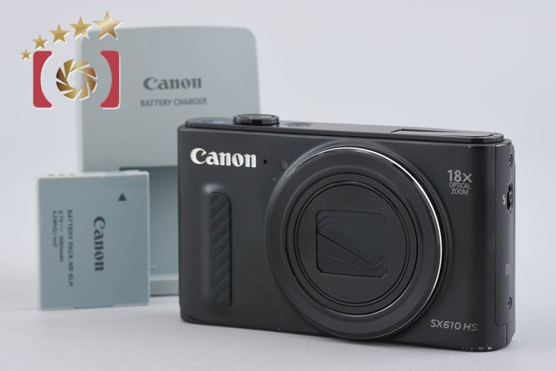 Canon PowerShot SX610 HS Black 20.2 MP Digital Camera