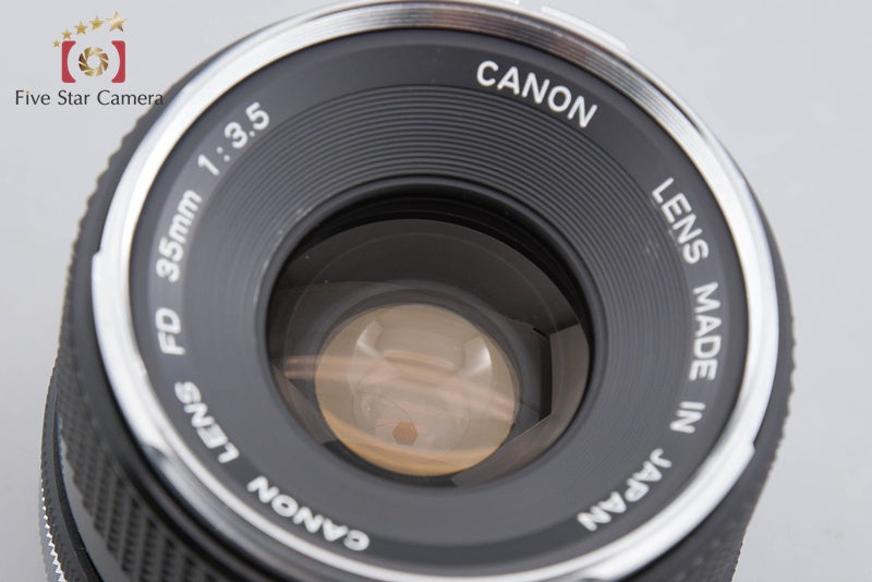 Canon FD 35mm f/3.5