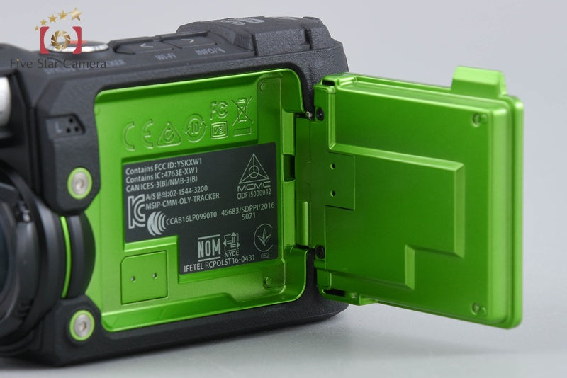 OLYMPUS STYLUS TG-TRACKER Green 7.2 MP Waterproof Action Camera w/ Box