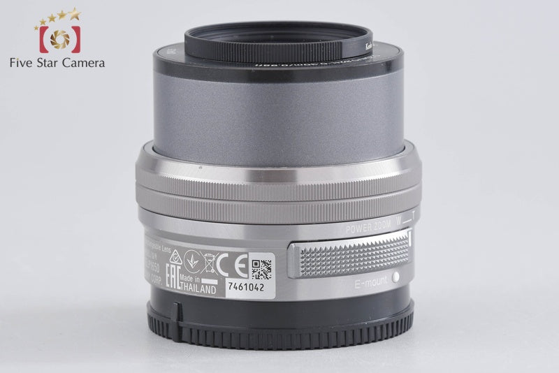 SONY E PZ 16-50mm f/3.5-5.6 OSS SELP1650 Silver Sony E Mount