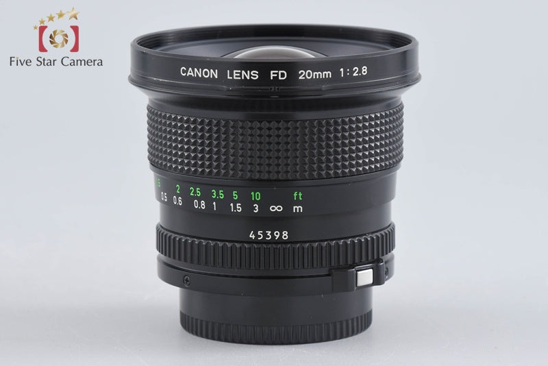 Canon New FD 20mm f/2.8