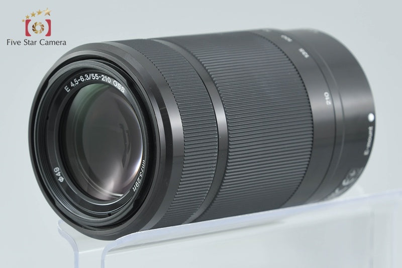 Sony E 55-210mm f/4.5-6.3 OSS Black SEL55210