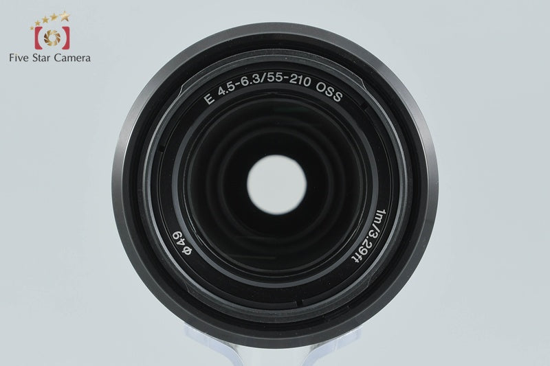 Sony E 55-210mm f/4.5-6.3 OSS Black SEL55210