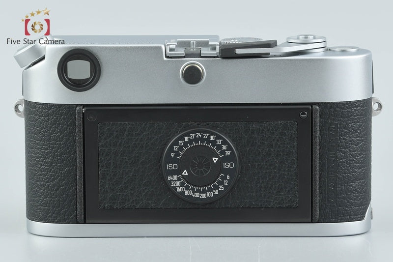Leica M6 Chrome 35mm Rangefinder Film Camera Body