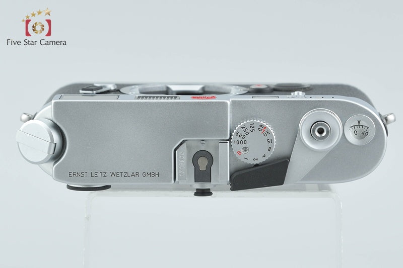 Leica M6 Chrome 35mm Rangefinder Film Camera Body
