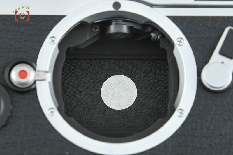 Leica M6 Chrome 35mm Rangefinder Film Camera Body