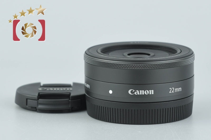 Canon EF-M 22mm f/2 STM Black