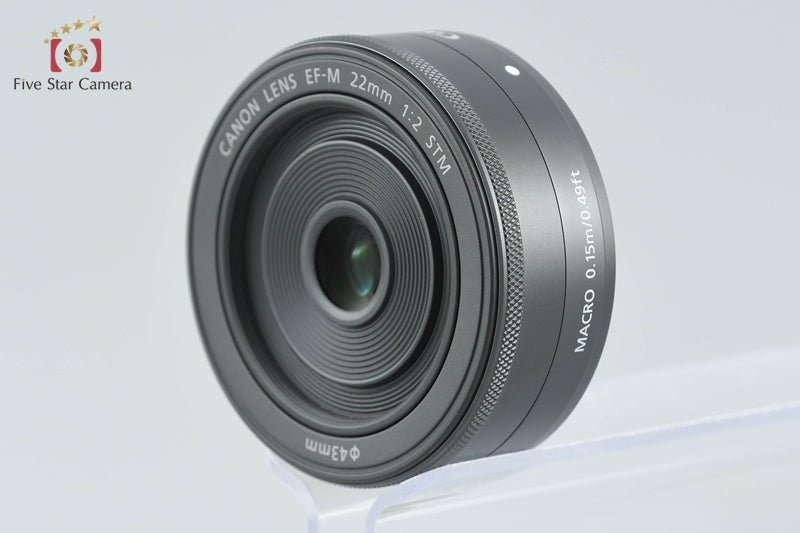 Canon EF-M 22mm f/2 STM Black