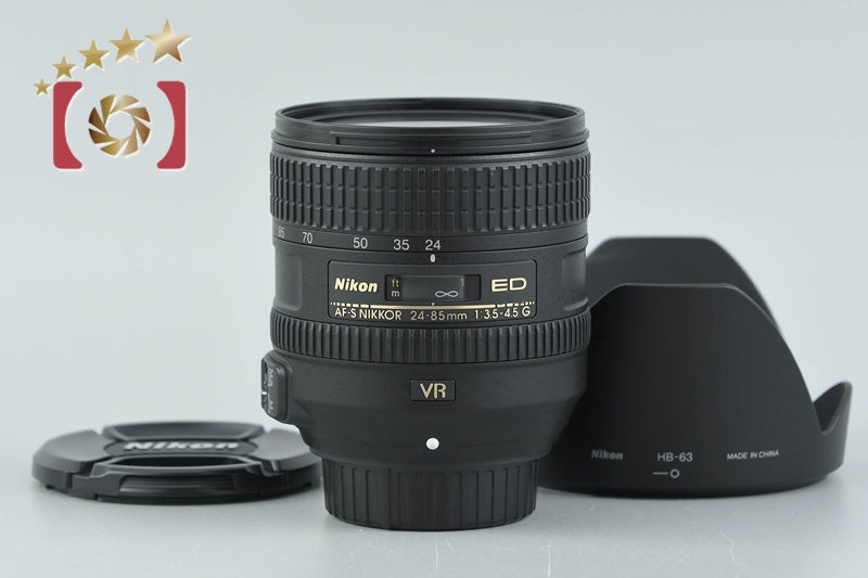 Nikon AF-S NIKKOR 24-85mm f/3.5-4.5 G ED VR