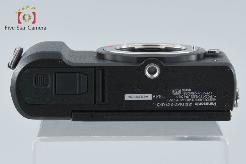 "Count 2,384" Panasonic LUMIX DMC-GX7MK2 Black 16.0 MP Digital Mirrorless Camera