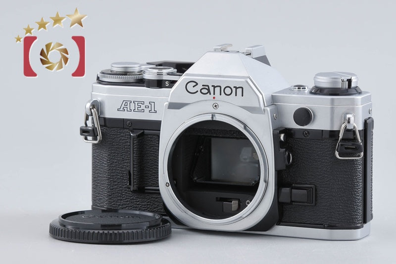 Canon AE-1 Silver 35mm SLR Film Camera Body