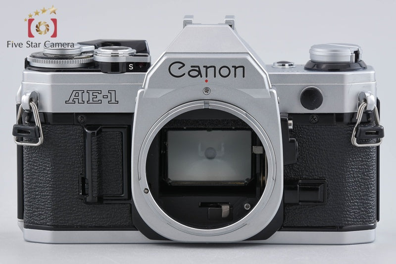 Canon AE-1 Silver 35mm SLR Film Camera Body