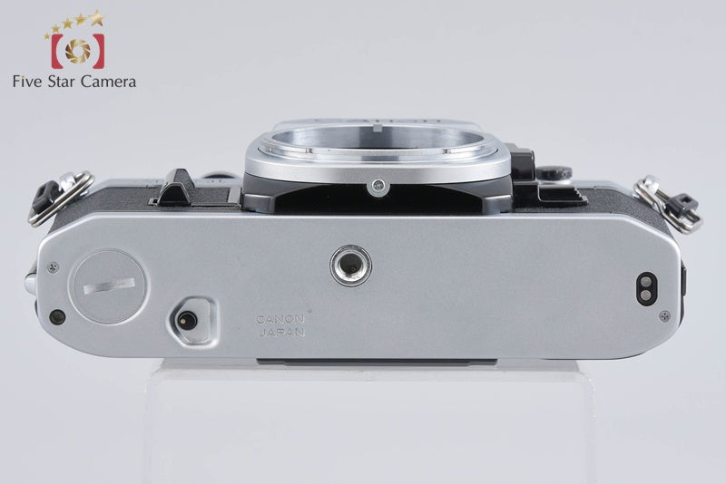 Canon AE-1 Silver 35mm SLR Film Camera Body