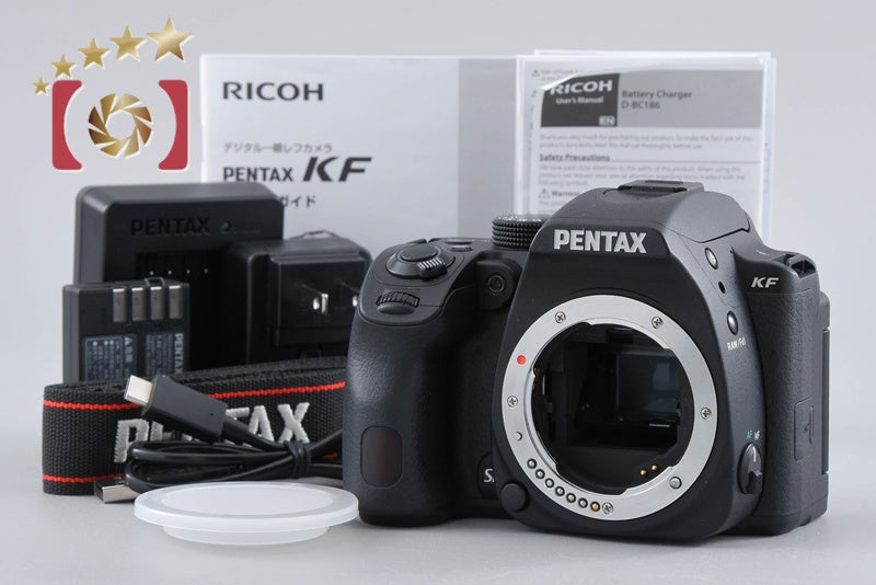 "Shutter count 18" Pentax KF Black 24.2 MP Digital SLR Camera Body