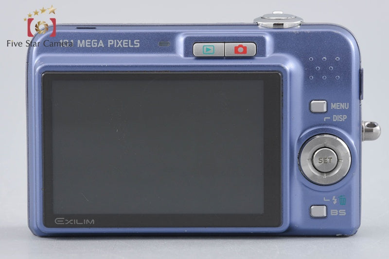 Casio EXILIM ZOOM EX-Z1050 Blue 10.1 MP Digital Camera