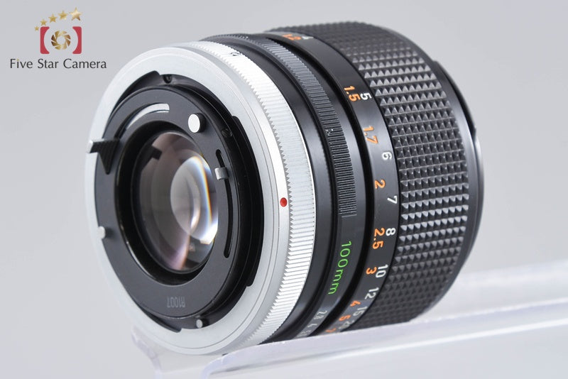 Canon FD 100mm f/2.8 S.S.C.