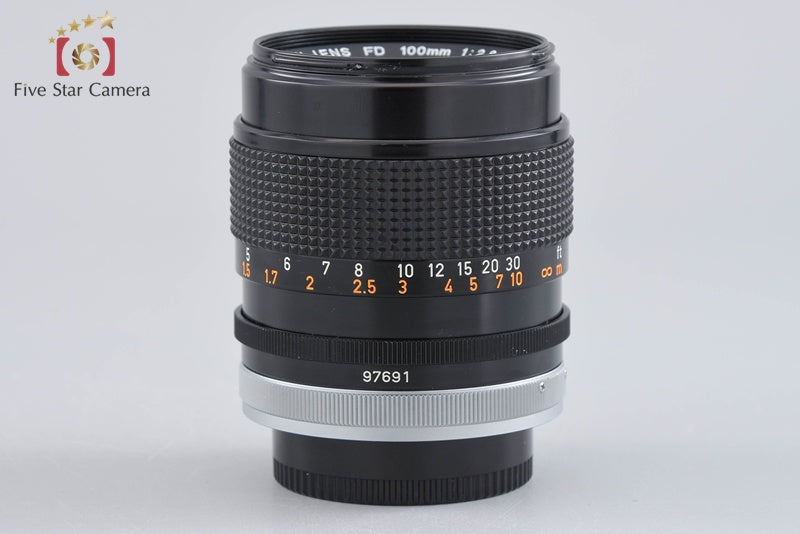 Canon FD 100mm f/2.8 S.S.C.