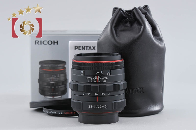 Pentax HD DA 20-40mm f/2.8-4 ED Limited DC WR Black w/ Box