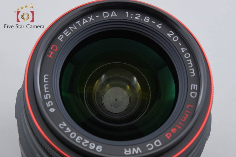 Pentax HD DA 20-40mm f/2.8-4 ED Limited DC WR Black w/ Box