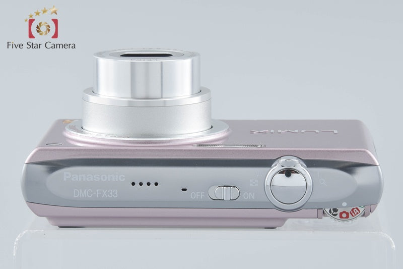 Panasonic LUMIX DMC-FX33 Cocktail Pink 8.1 MP Digital Camera