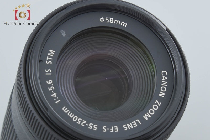 Canon EF-S 55-250mm f/4-5.6 IS STM