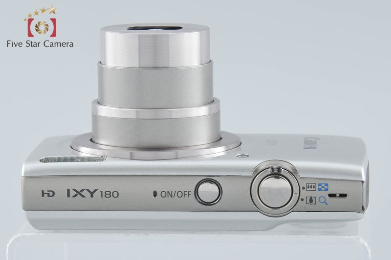 Canon IXY 180 Silver 20.0 MP Digital Camera w/ Box