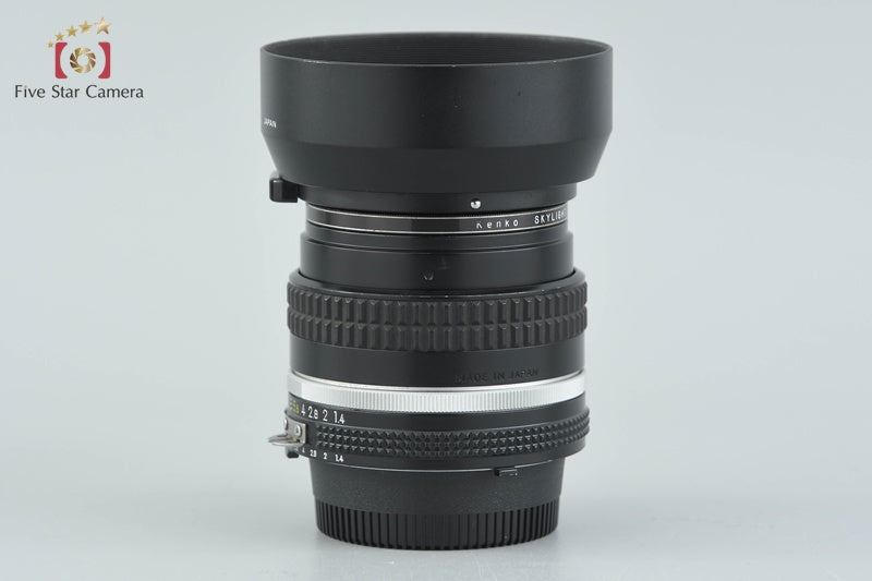 Nikon Ai-S NIKKOR 50mm f/1.4