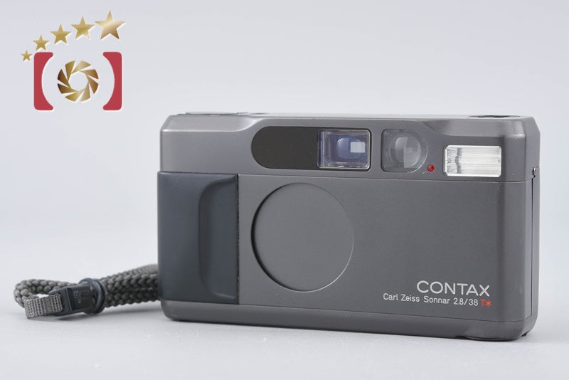 CONTAX T2 Titanium Black 35mm Point & Shoot Film Camera