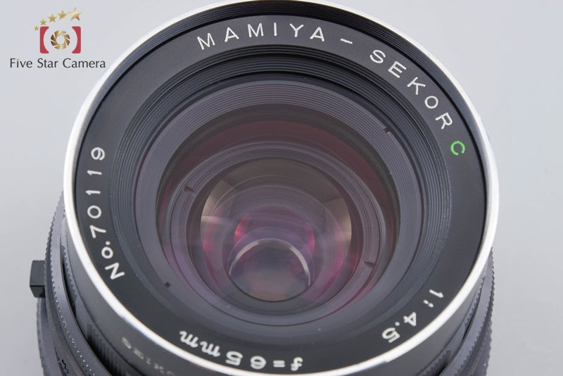 Mamiya SEKOR C 65mm f/4.5 for RB67 2026.08 Overhauled!!