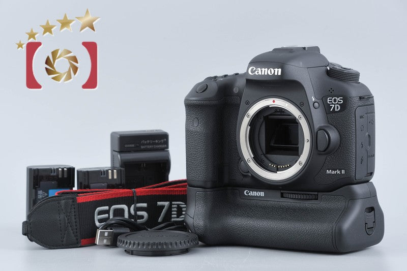 Canon EOS 7D Mark II 20.2 MP Digital SLR Camera + BG-E16 Battery Grip