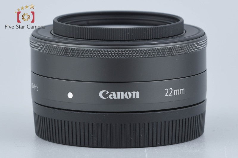 Canon EF-M 22mm f/2 STM Black