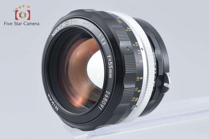 Nikon NIKKOR-S.C Auto 55mm f/1.2 Non Ai Lens