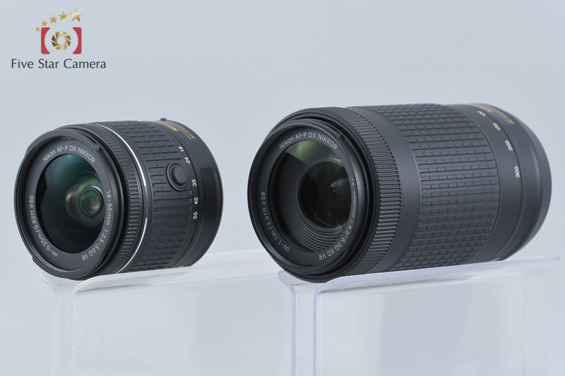 "Count 2,120" Nikon D5600 24.2 MP SLR Digital Camera 18-55 70-300 VR Lenses