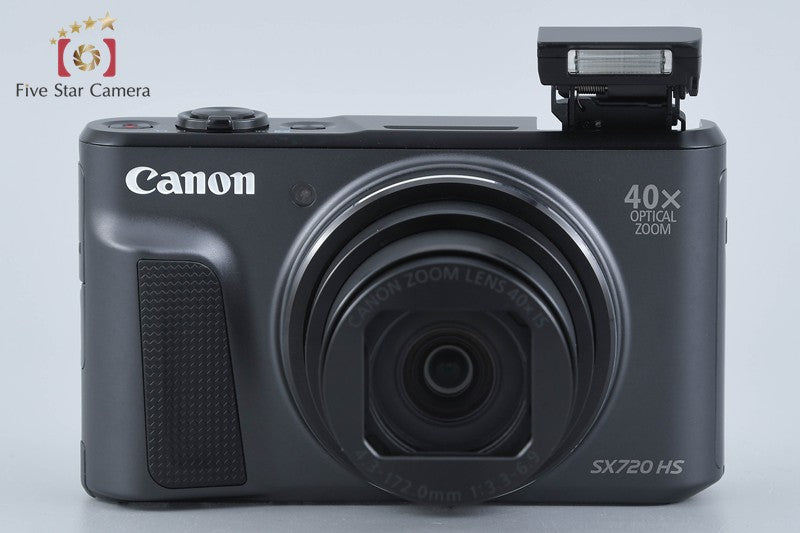 Canon PowerShot SX720 HS Black 20.3 MP Digital Camera w/ Box