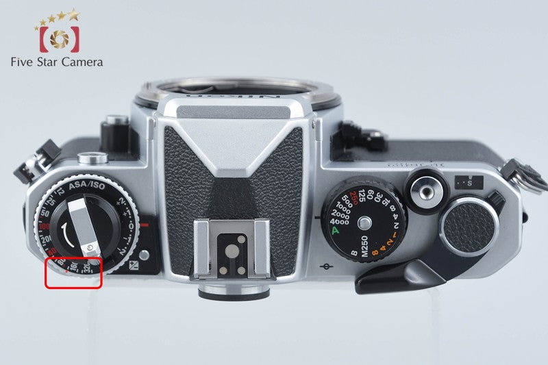 Nikon FE2 Silver 35mm SLR Film Camera Body