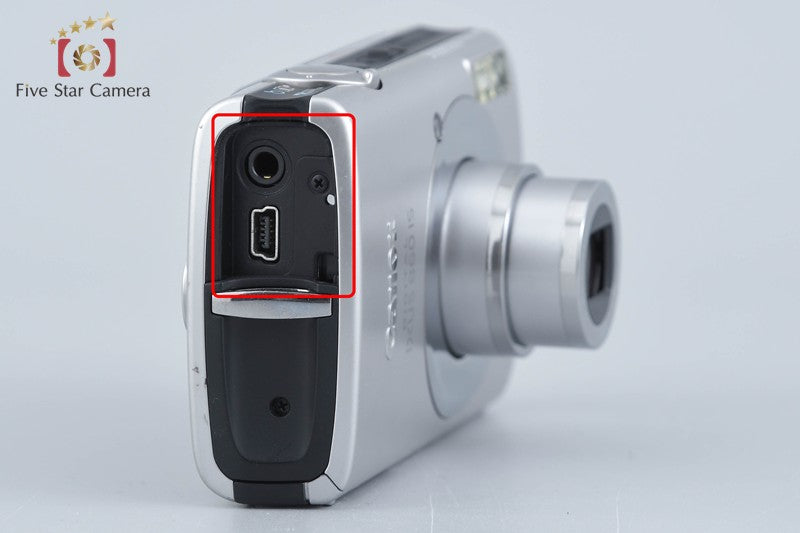 Canon Digital IXUS 860 IS Silver 8.0 MP Digital Camera International Model