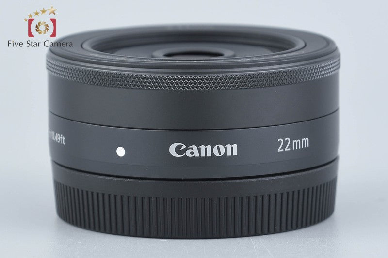 Canon EF-M 22mm f/2 STM Black
