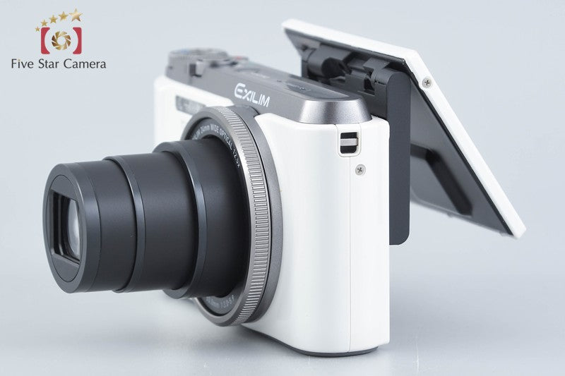 Casio HIGH SPEED EXILIM EX-ZR1100 White 16.1 MP Digital Camera