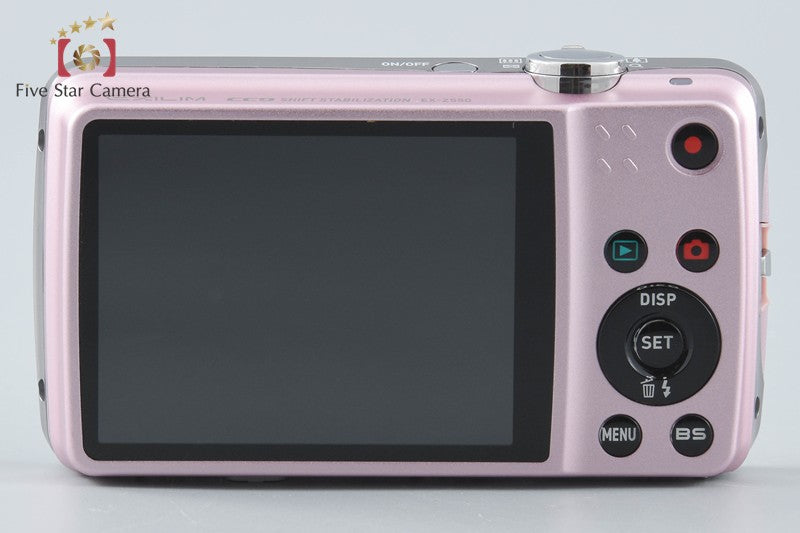 Casio EXILIM EX-Z550 Pink 14.1 MP Digital Camera