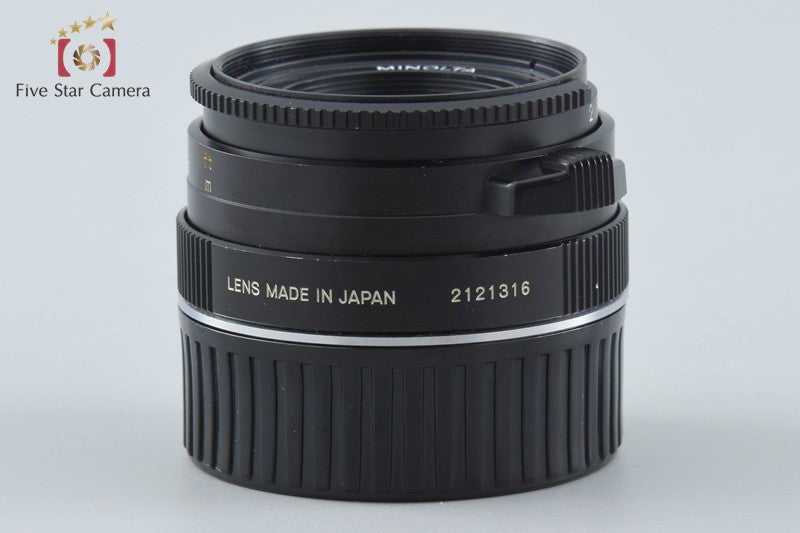 MINOLTA M-ROKKOR 40mm f/2 Leica M Mount Lens 2026.08 Overhauled!!