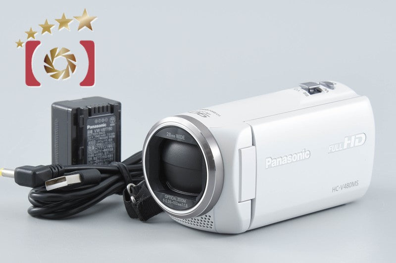Panasonic HC-V480MS White Digital Hi-Vision Video Camera