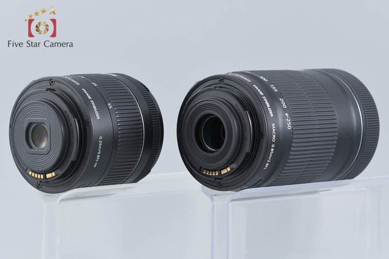 Canon EOS Kiss X10 / Rebel SL3 / 250D / 200DII 24.1 MP 18-55 55-250 Lenses