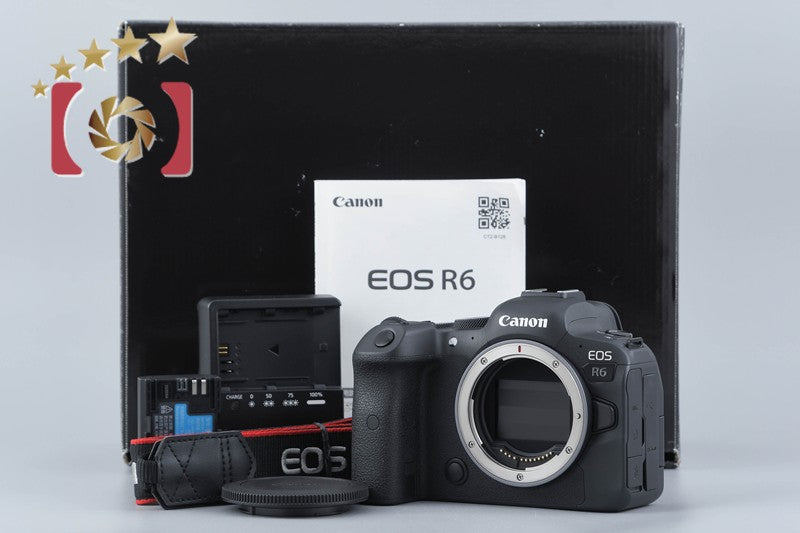 "Shutter count 1,000" Canon EOS R6 20.1 MP Mirrorless Digital Camera Body w/ Box