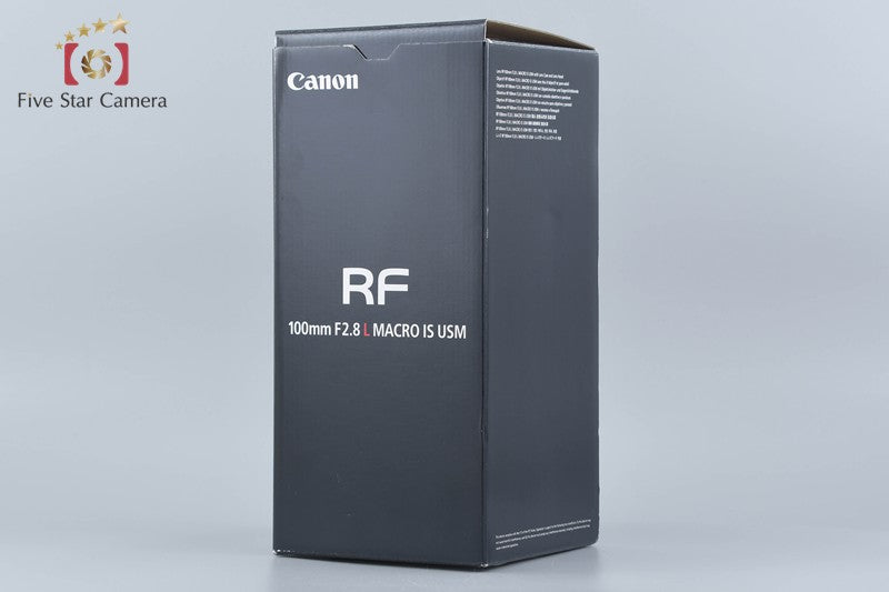 Canon RF 100mm f/2.8 L MACRO IS USM w/ Box