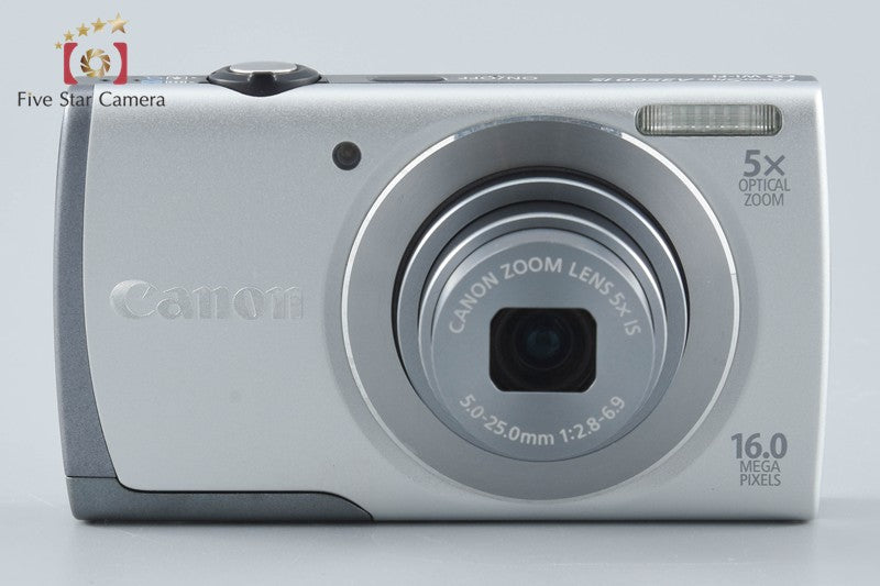 Canon PowerShot A3500 IS Silver 16.0 MP Digital Camera