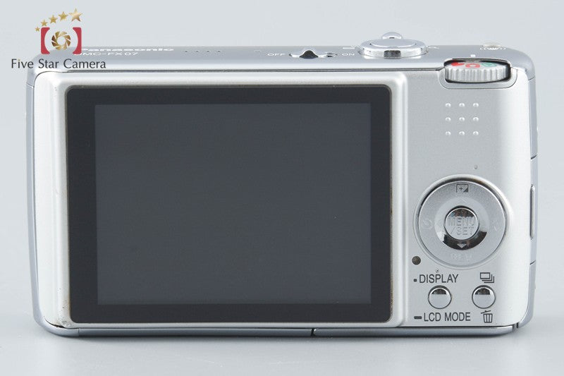 Panasonic LUMIX DMC-FX07 Silky Silver 7.2 MP Digital Camera